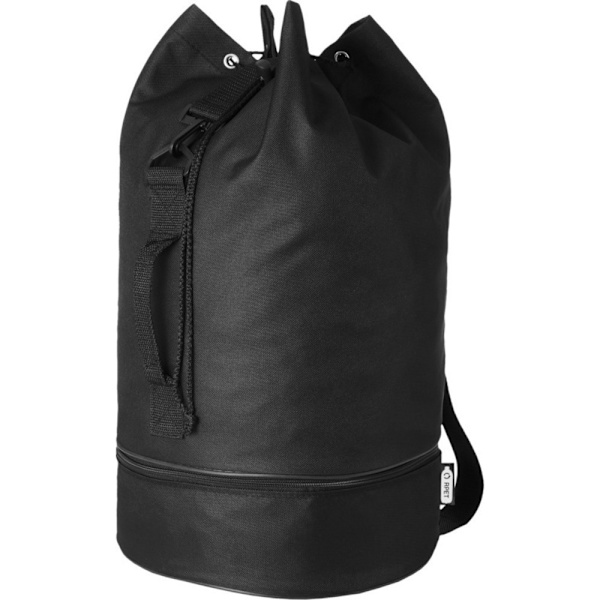Bullet Idaho Recycled Duffle Bag One Size Solid Black Solid Black One Size