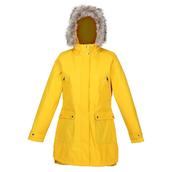 Regatta Dam/Kvinnor Sabinka Faux Fur Trim Parka 10 UK Sunset Sunset 10 UK