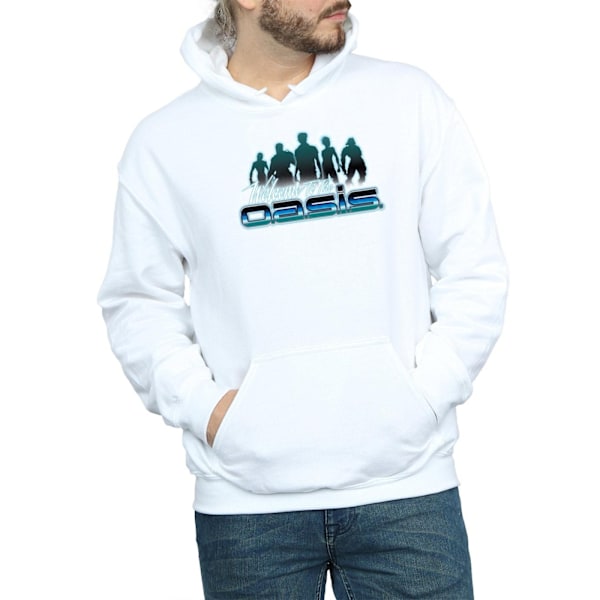 Ready Player One Herr Welcome To The Oasis Hoodie XXL Vit White XXL