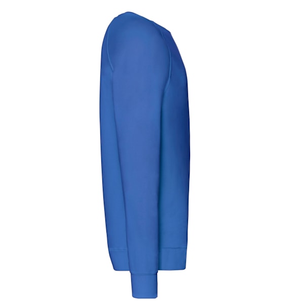 Fruit of the Loom Unisex Adult Lightweight Raglan Sweatshirt L Royal Blue L