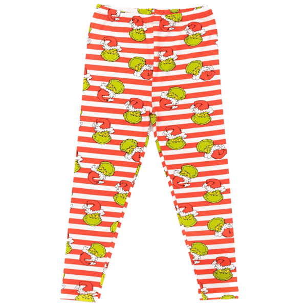 The Grinch Barn/Barn Langbenet Langærmet Julepyjamas Red/White 9-10 Years