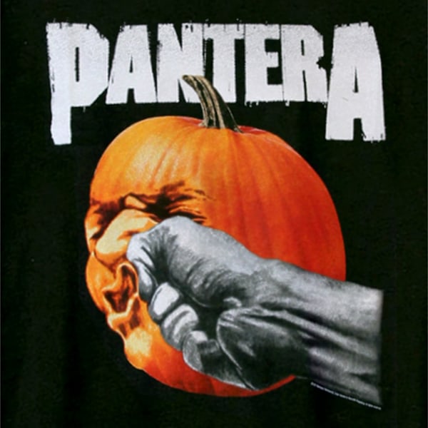 Amplified Unisex Vuxen Vulgar Display Of Halloween Pantera T-Sh Black XS