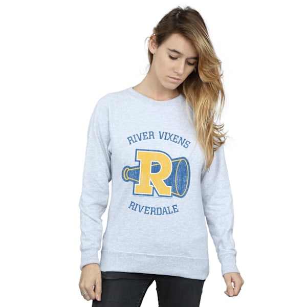 Riverdale Dam/Damer River Vixens Sweatshirt S Sports Grey Sports Grey S