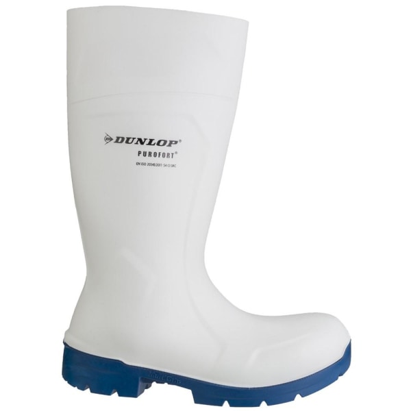 Dunlop Food Multigrip Safety Wellington Boots 45 EUR Vit White 45 EUR