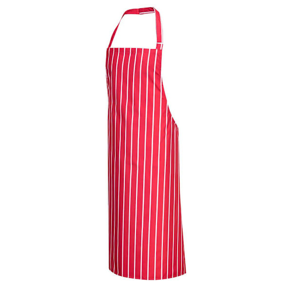 Portwest Vattentät Haklappsförkläde En Storlek Röd Red One Size