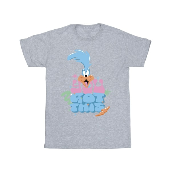 Looney Tunes Girls Roadrunner You Got This Bomull T-shirt 9-11 Sports Grey 9-11 Years