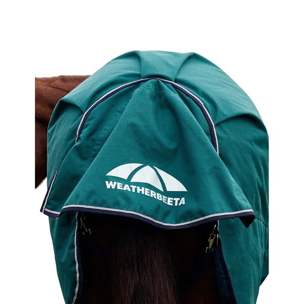 Weatherbeeta Comfitec Plus Dynamic Höghalsad 220g Hästtäcke Forest Green/Navy 6´ 5