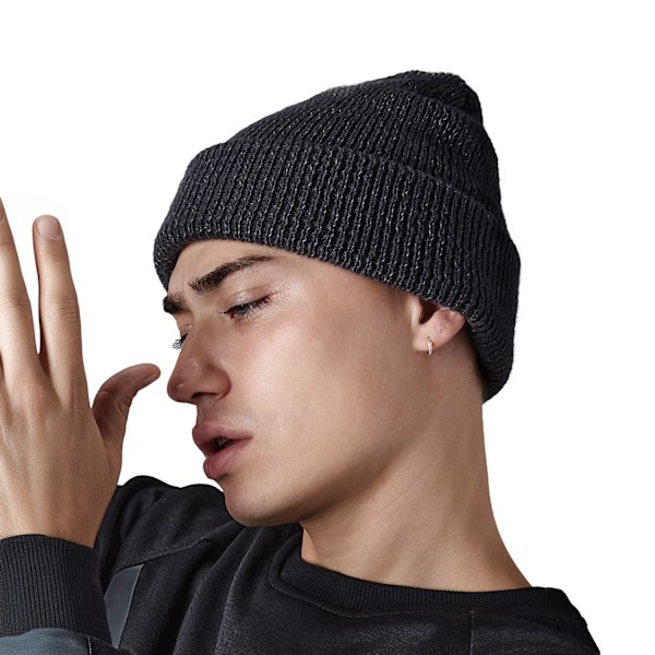 Beechfield Unisex Reflexmössa En Storlek Svart Black One Size
