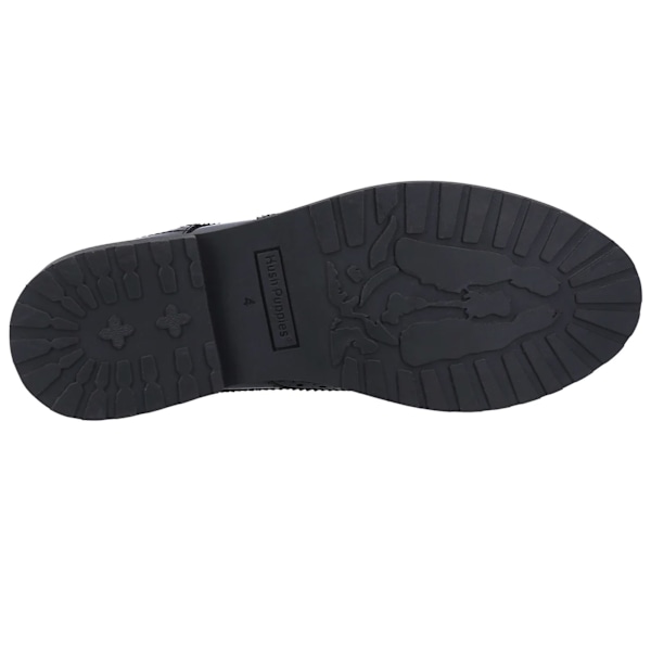 Hush Puppies Flickor Verity Läder Brogues 7 UK Svart Black 7 UK