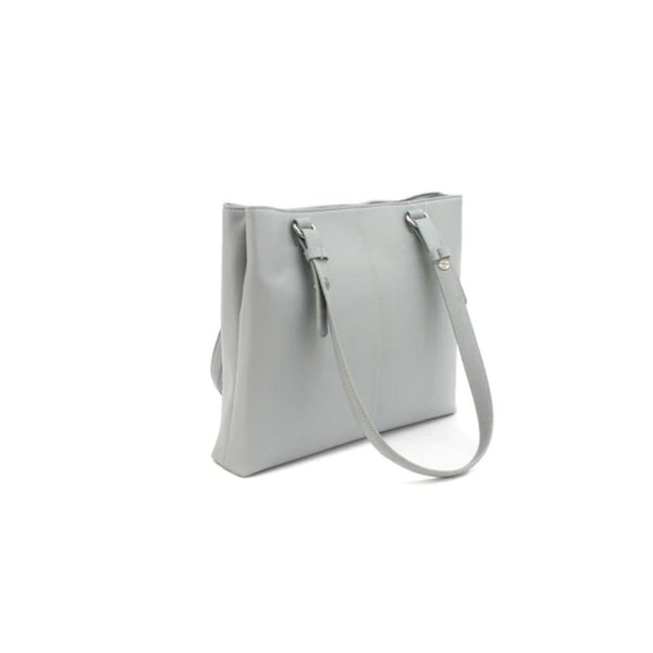 Eastern Counties Leather Alice Kontrastpanel Läder Handväska O Grey/Blush One Size