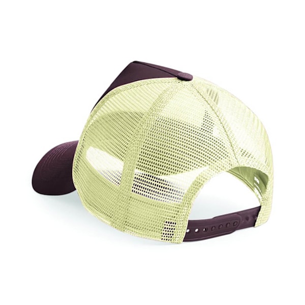 Beechfield Herr Halv Mesh Trucker Cap / Huvudbonad En Storlek Choco Chocolate/Caramel One Size