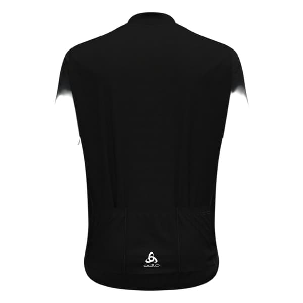 Odlo Herr Gradient Print Slim Cykeltröja S Svart Tryck Black Print S