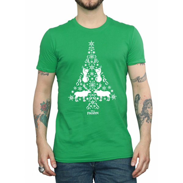 Disney herr Frozen julgran T-shirt S irländsk grön Irish Green S