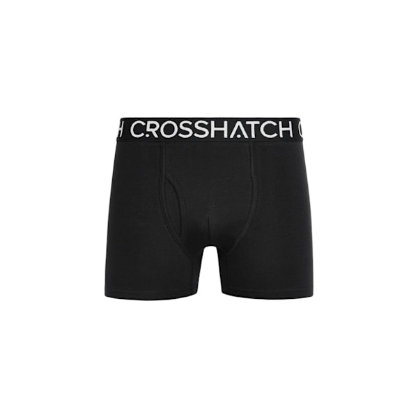 Crosshatch Lynol Boxershorts för män (3-pack) M Gul Yellow M