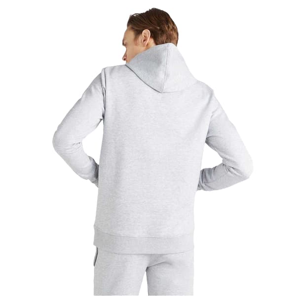 Umbro Herr Regular Pullover Hoodie XS Gråmelerad/Vit Grey Marl/White XS