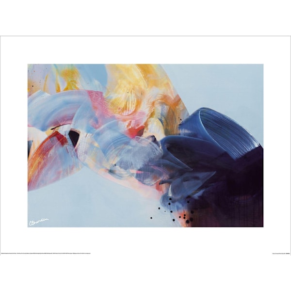 Claire Chandler A Gap In The Clouds Tryck 80cm x 60cm Flerfärgad Multicoloured 80cm x 60cm