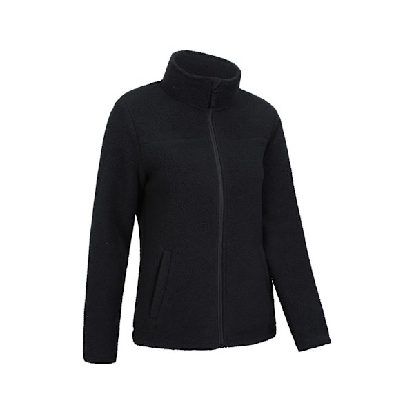 Mountain Warehouse Dam/Dam Evie Fleecejacka med Hel Dragkedja Storlek 16 Black 16 UK