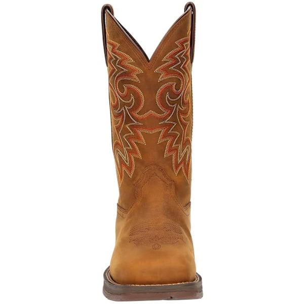 Durango Rebel Cowboyboots för män, vattentäta, fullnarvläder, storlek 9 Russet 9 UK