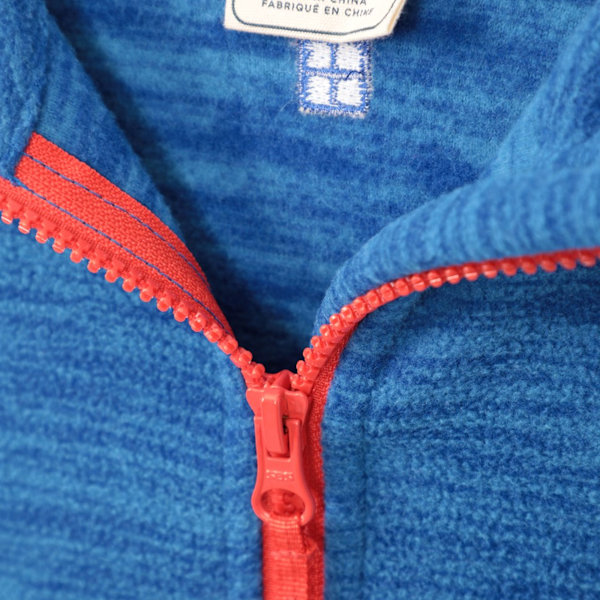 Mountain Warehouse Barnjacka Snowdonia Fleece för Barn 7-8 år Blue 7-8 Years