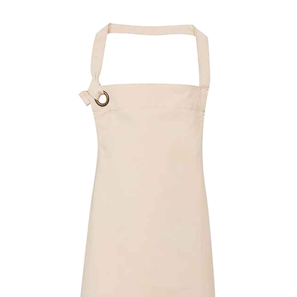 Premier Unisex Vuxen Calibre Haklappsförkläde En Storlek Naturlig Natural One Size
