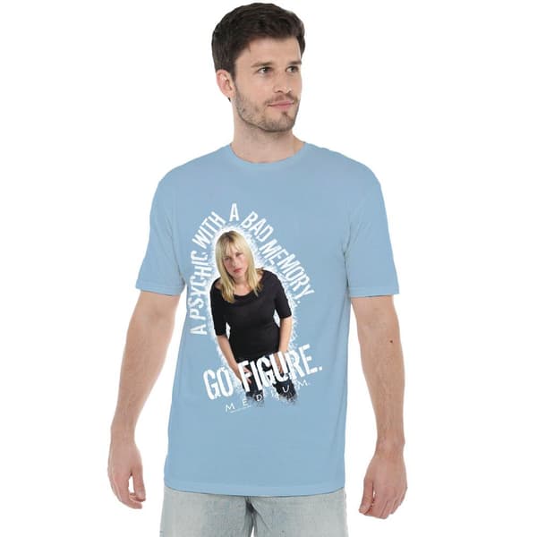 Medium Herr Go Figure T-shirt M Ljusblå Light Blue M