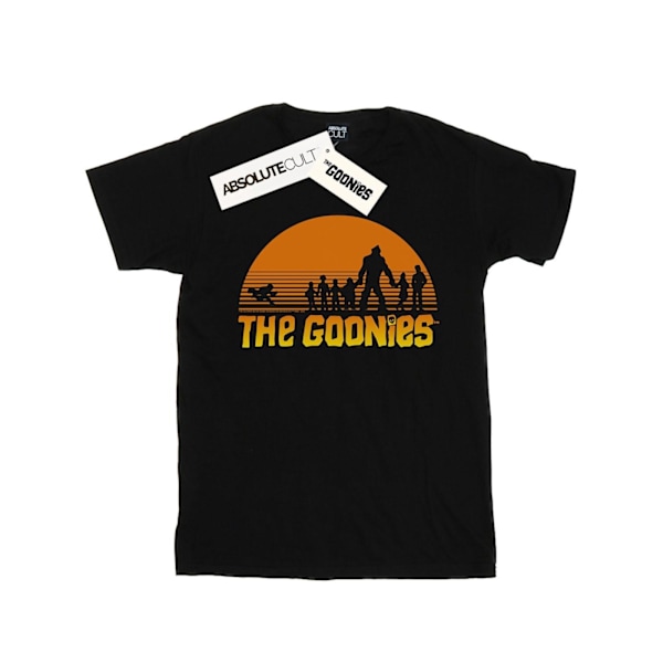 The Goonies Dam/Damer Sunset Group Bomull Boyfriend T-shirt Black L