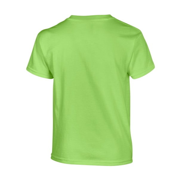 Gildan Barn/Barn Plain Bomull Tung T-shirt 7-8 År Lime Lime 7-8 Years