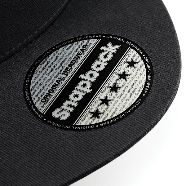 Beechfield Unisex 5-panels Retro Rapper Keps One Size Svart Black One Size