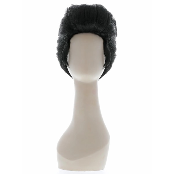 Elvis Presley Deluxe Peruk One Size Svart Black One Size
