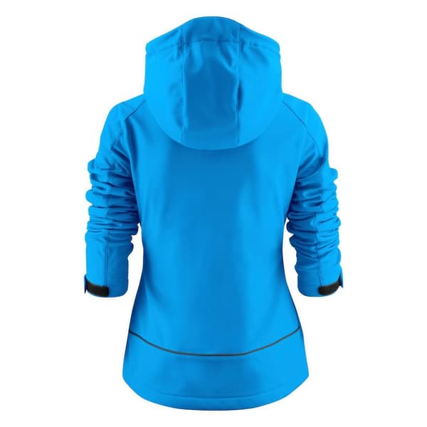 Printer Dam/Dam Karting Soft Shell Jacka L Ocean Blue Ocean Blue L