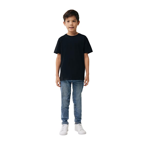Iqoniq Barn/Barn Koli Återvunnen Bomull Lätt T-shirt Black 9-10 Years