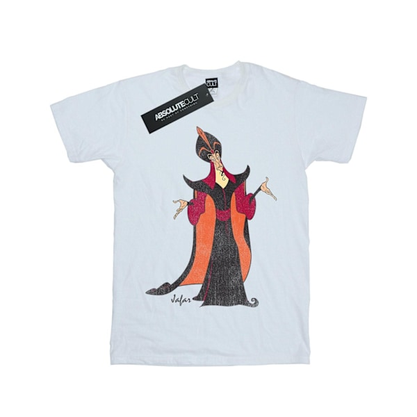 Disney Girls Aladdin Classic Jafar Bomull T-shirt 5-6 år Vit White 5-6 Years