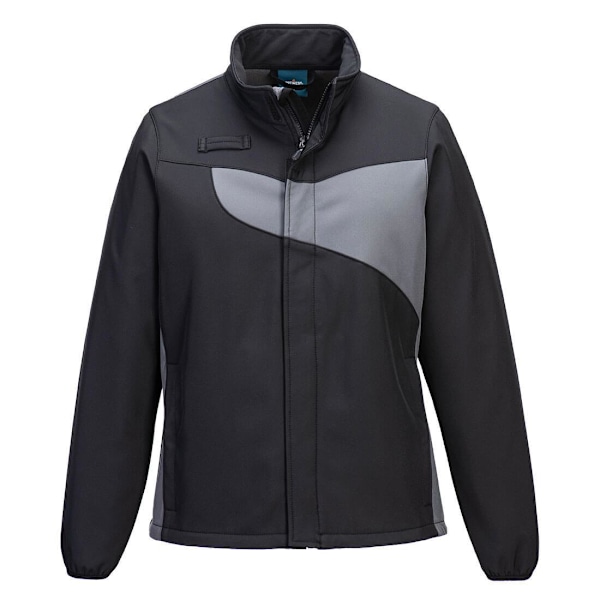 Portwest Dam/Dam 2-lagers Softshelljacka M Svart/Zoom G Black/Zoom Grey M