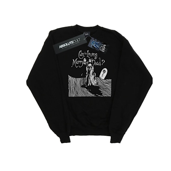 Corpse Bride Dam/Damer Gifta Dig Med De Döda Sweatshirt L Svart Black L