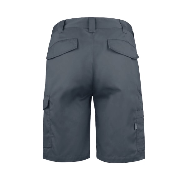 Projob Plain Cargo Shorts för män 38R Grå Grey 38R