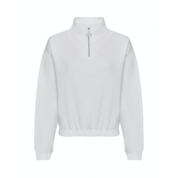 Awdis Womens/Ladies Just Hoods Crop Sweatshirt M Arctic White Arctic White M