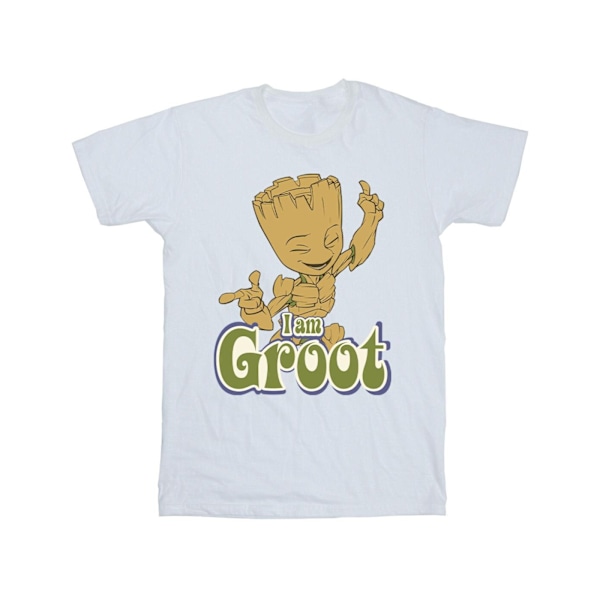 Guardians Of The Galaxy Herr Groot Dansande T-shirt M Vit White M