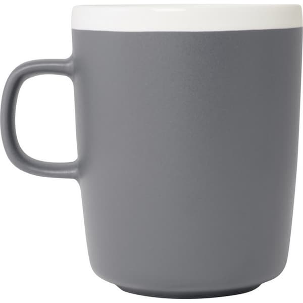 Lilio Keramik 310ml Mugg En Storlek Grå Grey One Size