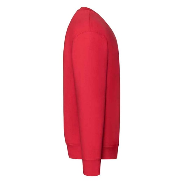 Fruit of the Loom Premium Drop Shoulder Sweatshirt M Röd Red M