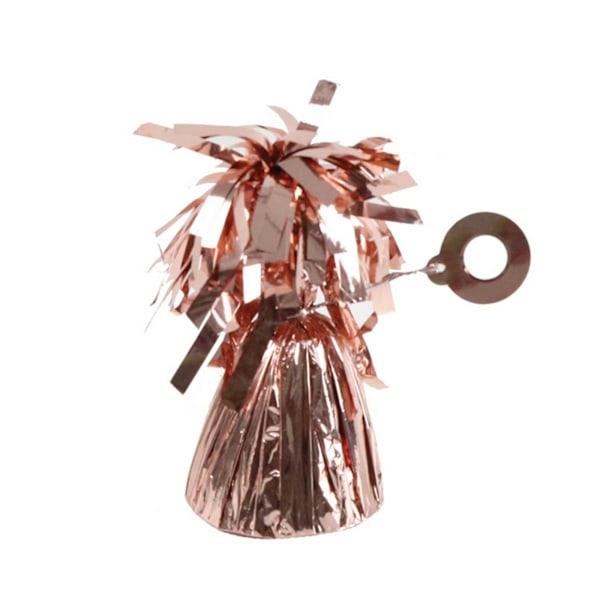 Amscan Folie Tassels Ballongvikter (Förpackning om 12) En Storlek Ros Rose Gold One Size