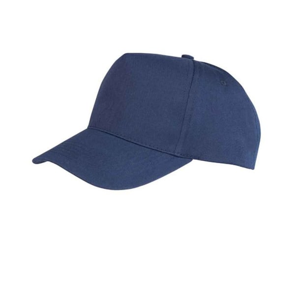 Result Boston 5 Panel Baseball Cap One Size Navy Navy One Size