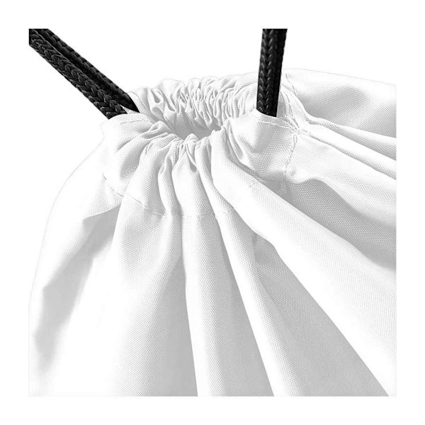 Bagbase Budget Dragsnöre Väska One Size Vit White One Size