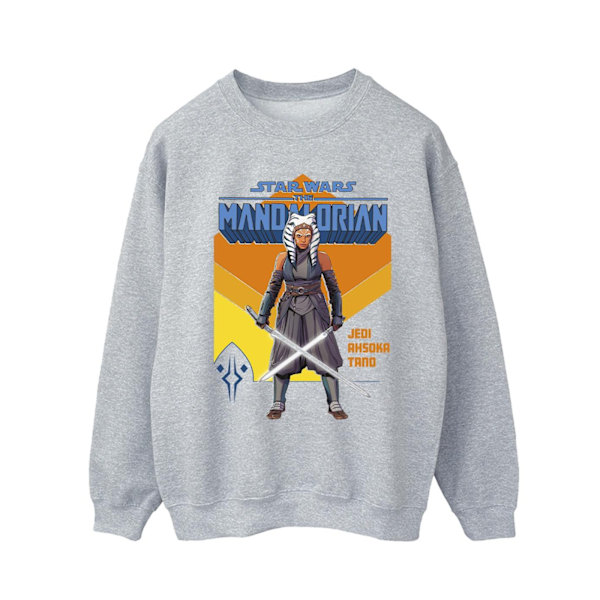 Star Wars Mens The Mandalorian Jedi Ahsoka Tano Sweatshirt M Sp Sports Grey M