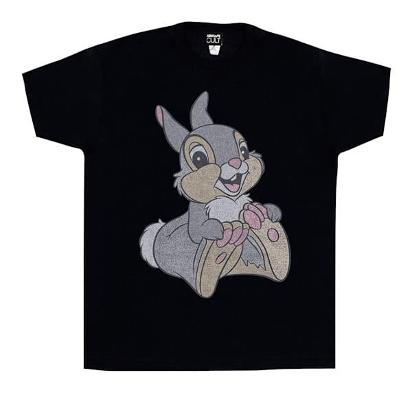 Bambi Girls Classic Thumper T-Shirt 9-11 år Svart Black 9-11 Years