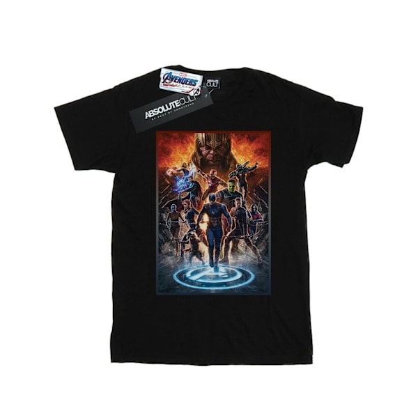 Marvel Avengers Endgame Heroes At War T-shirt L Svart Black L