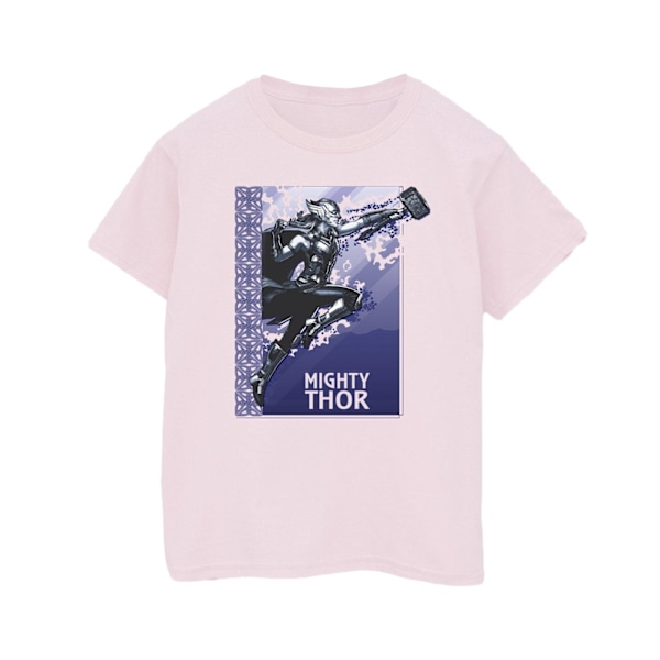 Marvel Dam/Kvinnor Thor Love And Thunder Mighty Thor Bomull B Baby Pink L