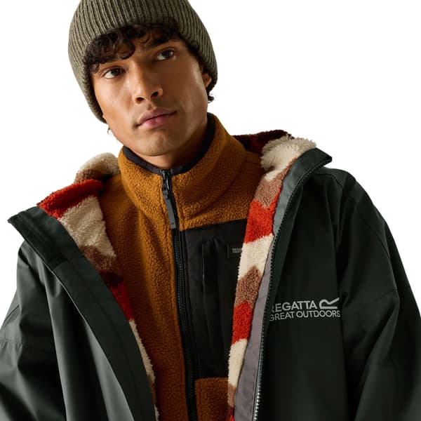 Regatta Unisex Vuxen Abstract Mountain Vattentät Ombytesrock Iron S-M