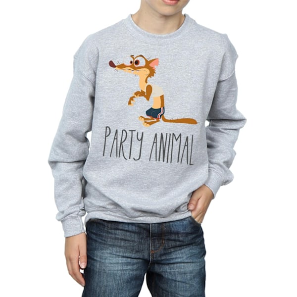 Zootropolis Boys Party Animal Sweatshirt 7-8 år Sports Grey Sports Grey 7-8 Years