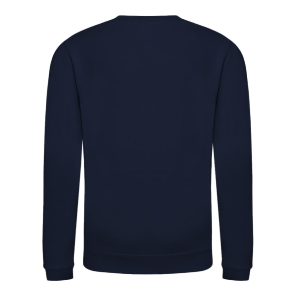 AWDis Just Hoods Childrens/Kids Plain Crew Neck Sweatshirt 1-2 New French Navy 1-2 Years