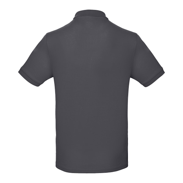 B&C Herr Polotröja 4XL Mörkgrå Dark Grey 4XL